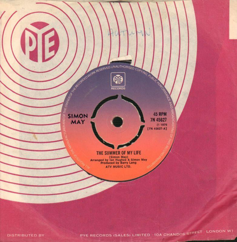 Simon May-The Summer Of My Life-7" Vinyl