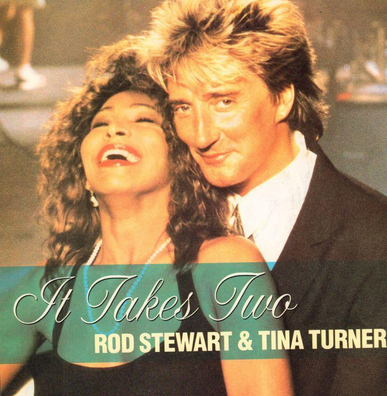 Rod Stewart & Tina Turner-It Takes Two-7" Vinyl P/S