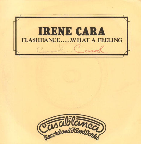 Irene Cara-Flashdance-7" Vinyl P/S