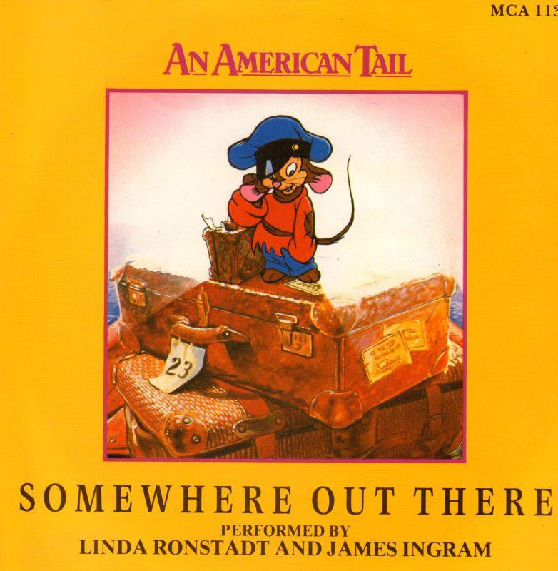 Linda Ronstadt-Somewhere Out There-7" Vinyl P/S