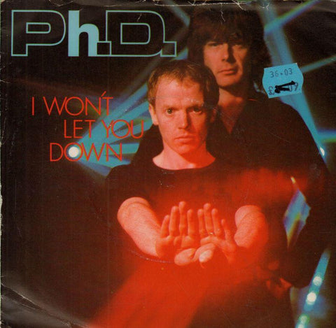 P.H.D-I Won't Let You Down-7" Vinyl P/S