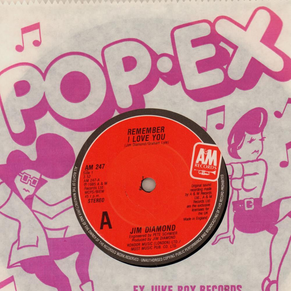 Jim Diamond-Remember I Love You-7" Vinyl