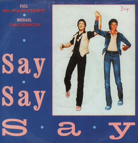 Paul McCartney & Michael Jackson-Say Say Say-7" Vinyl P/S