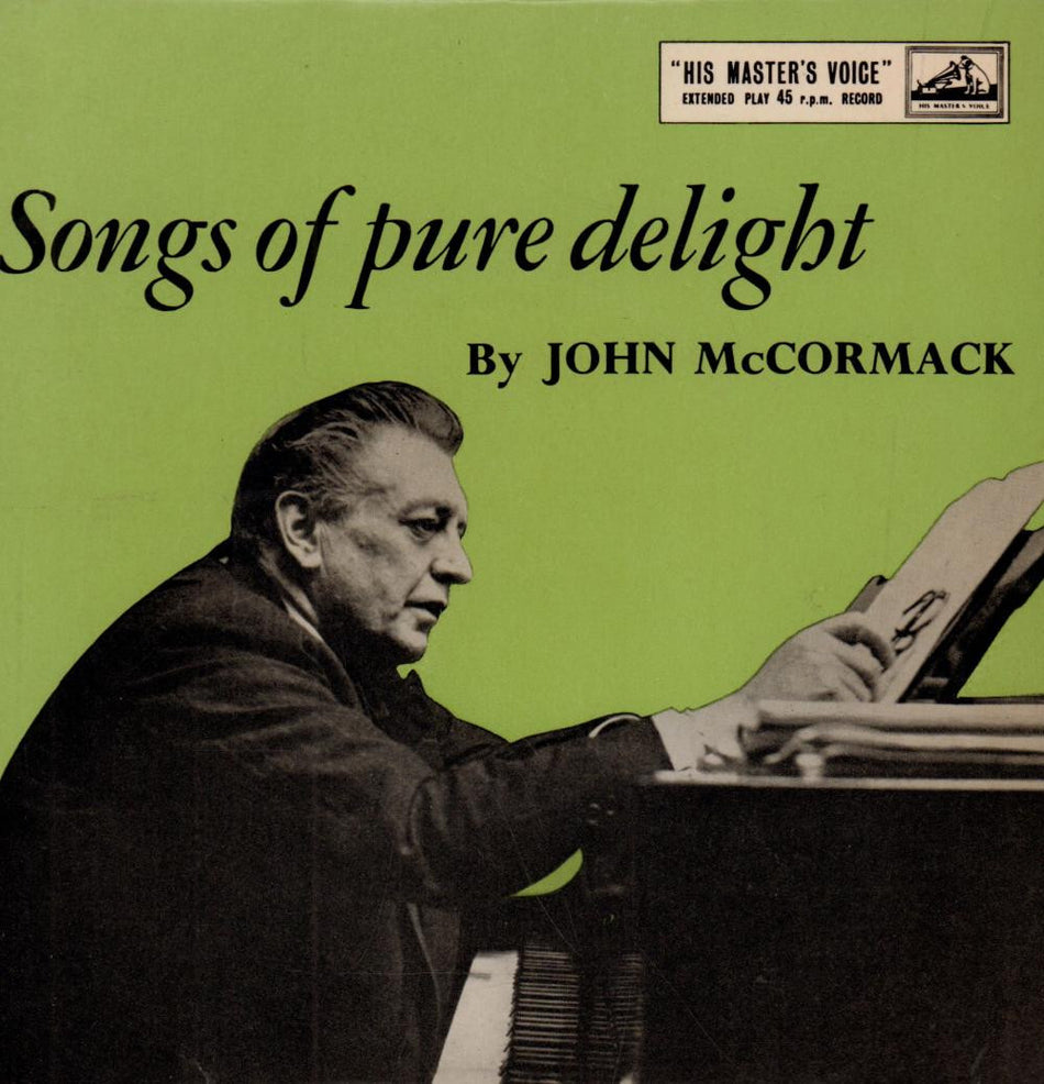 John McCormack-Songs of Pure Delight-7" Vinyl P/S