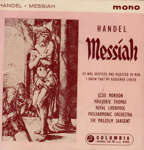Handel-Messiah-7" Vinyl P/S
