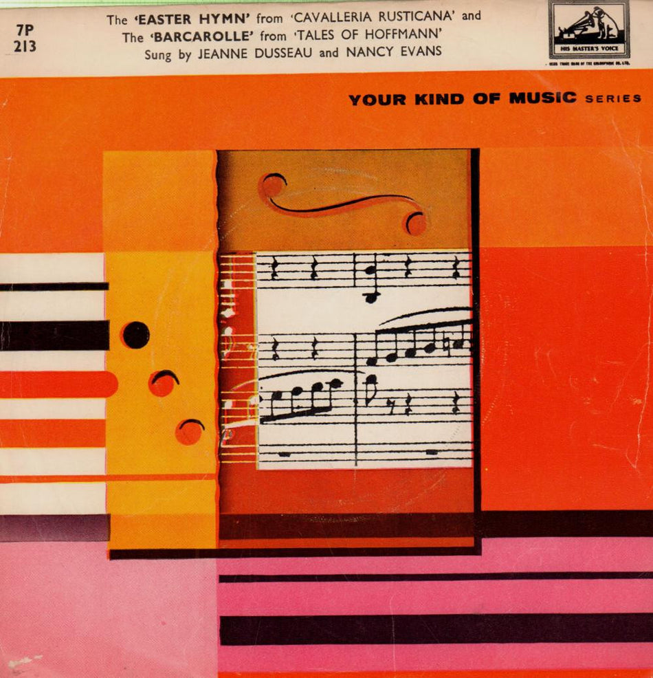 Jeannie Dusseau-The Easter Hymn-7" Vinyl P/S