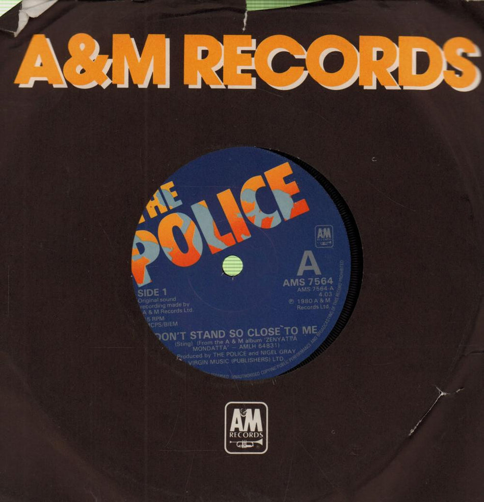 The Police-Don't Stand So Close To Me-7" Vinyl