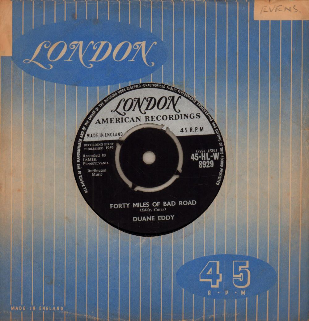 Duane Eddy-Forty Miles Of Bad Road-7" Vinyl
