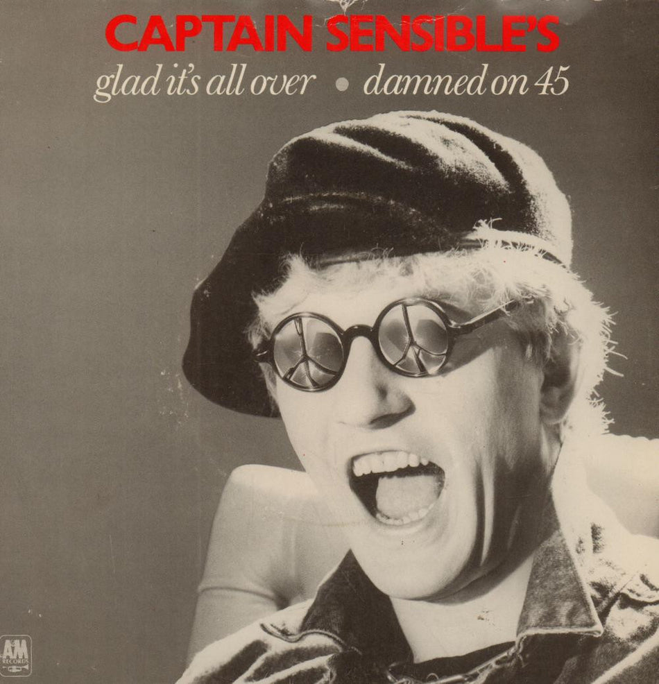 Captain Sensible-Glad It's All Over-7" Vinyl P/S