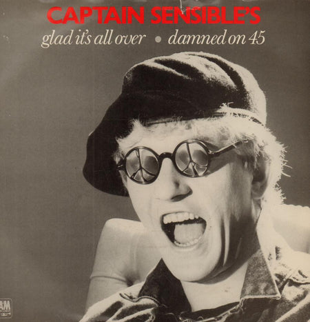 Captain Sensible-Glad It's All Over-7" Vinyl P/S