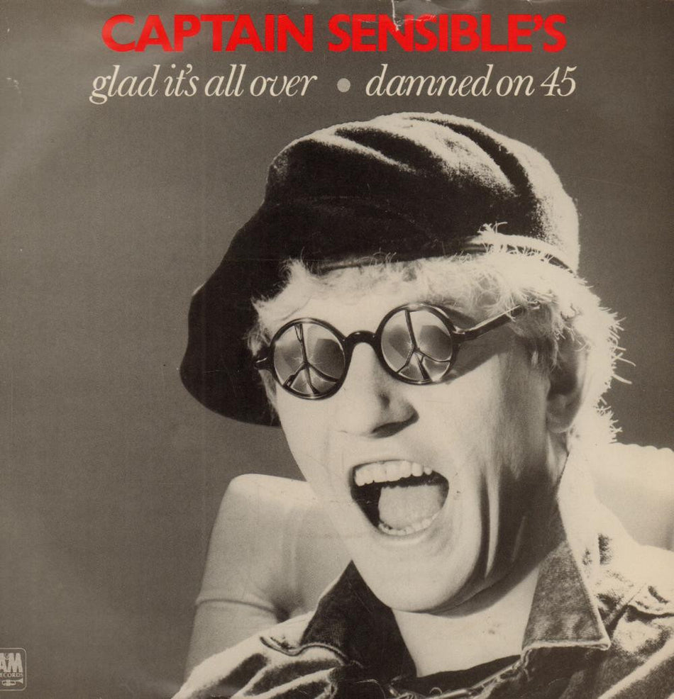 Captain Sensible-Glad It's All Over-7" Vinyl P/S