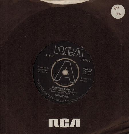 Landscape-Einstein A Go-Go-7" Vinyl