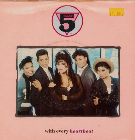 5 Star-With Every Heartbeat-7" Vinyl P/S