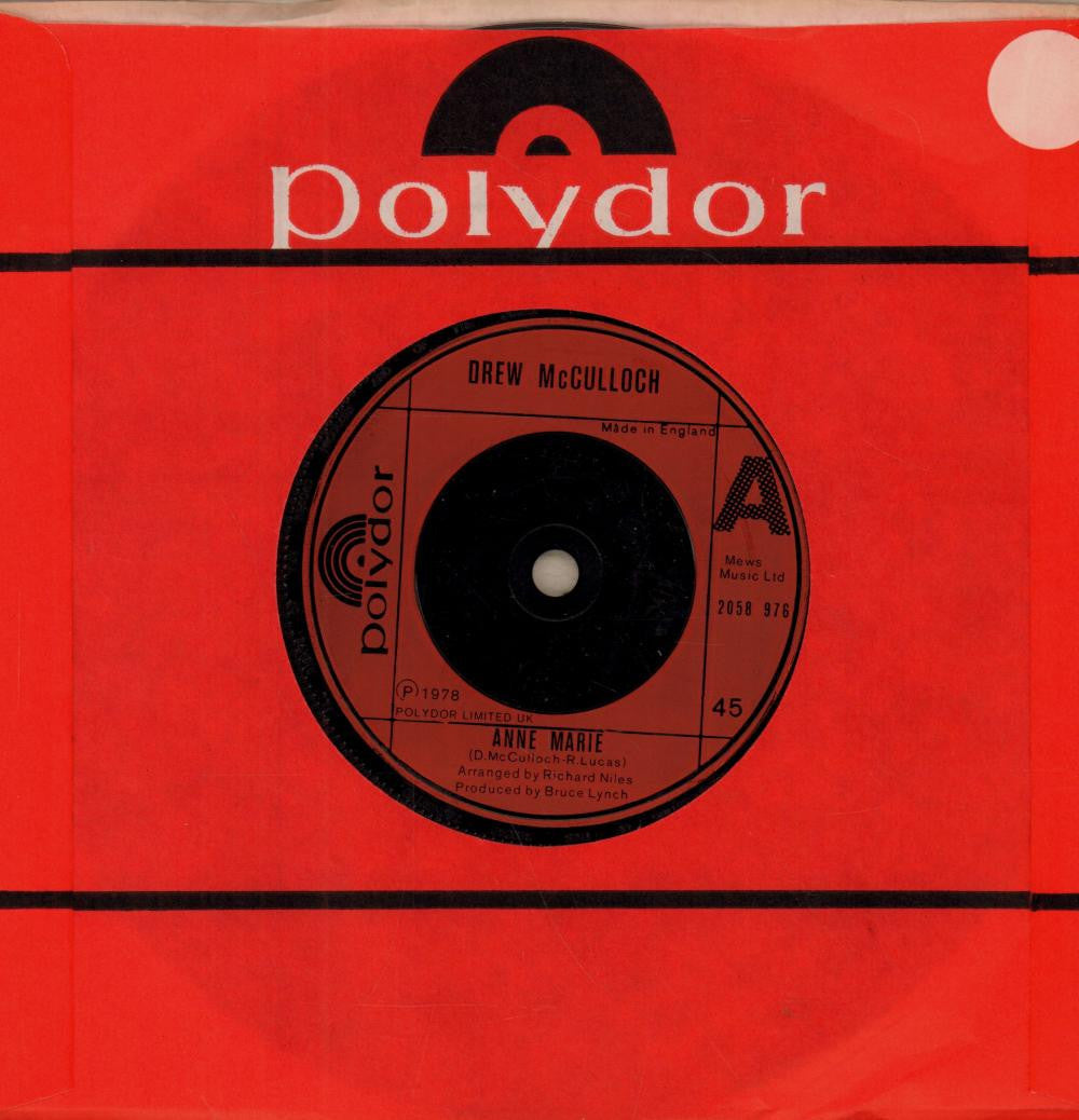 Drew McCulloch-Anne Marie-7" Vinyl