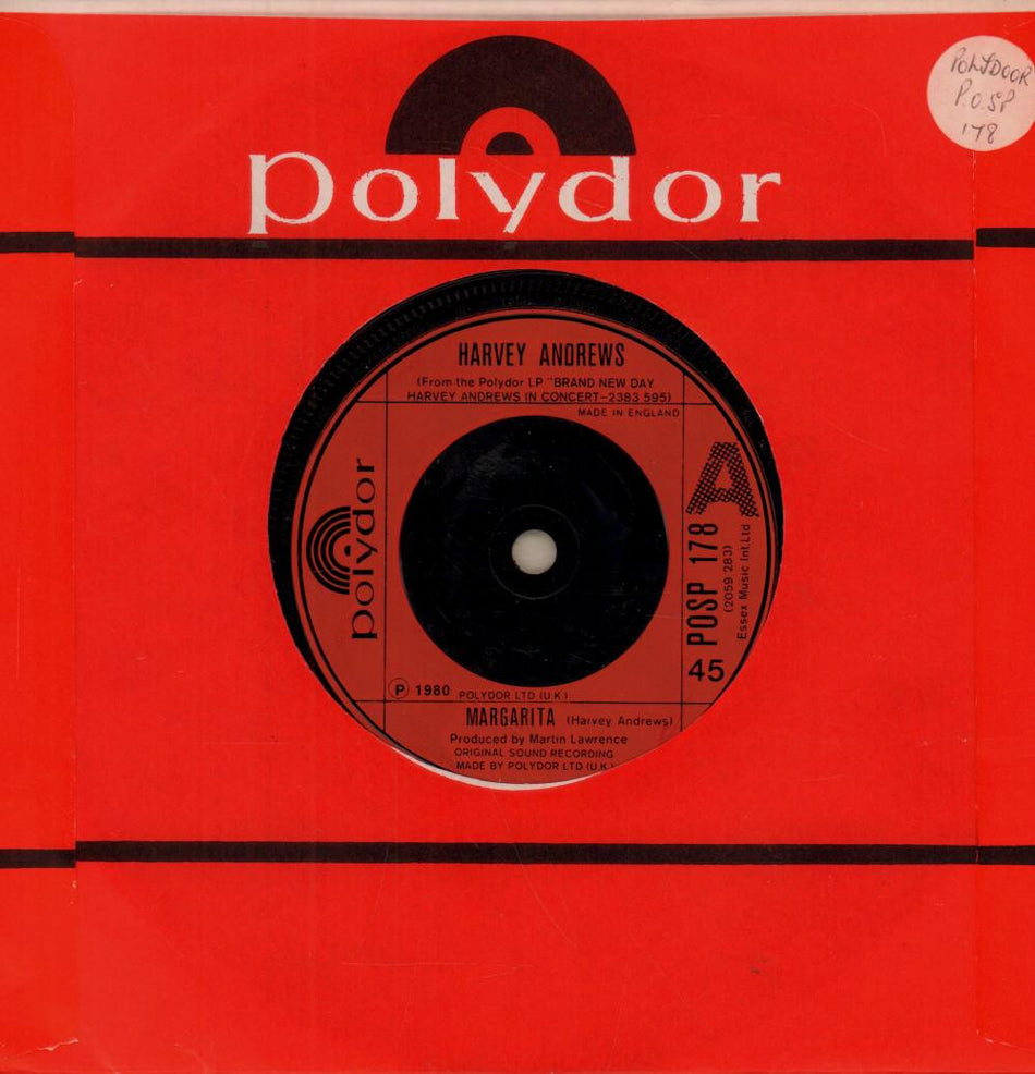 Harvey Andrews-Margarita-7" Vinyl