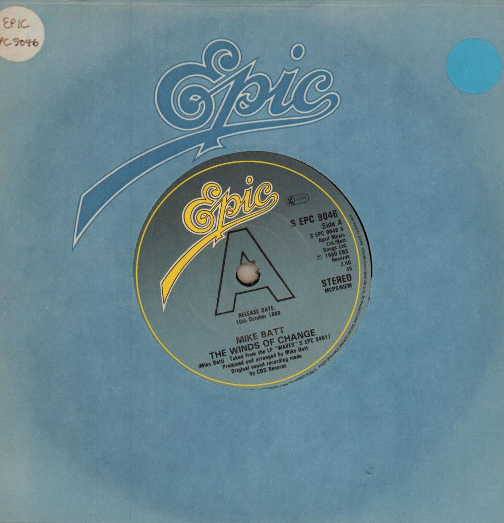 Mike Batt-The Winds Of Change-7" Vinyl