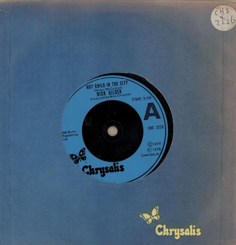 Nick Gilder-Hot Child In The City-7" Vinyl