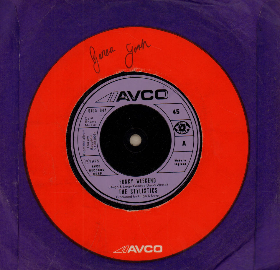 The Stylistics-Funky Weekend-7" Vinyl