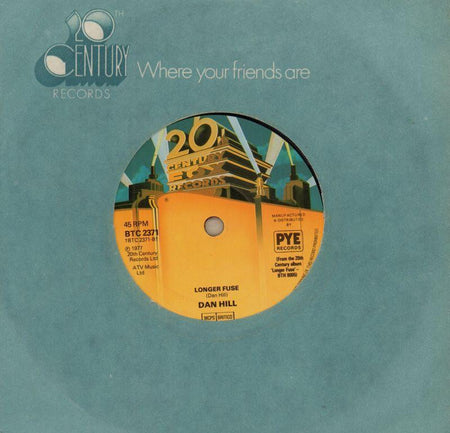 Dan Hill-Longer Fuse-7" Vinyl