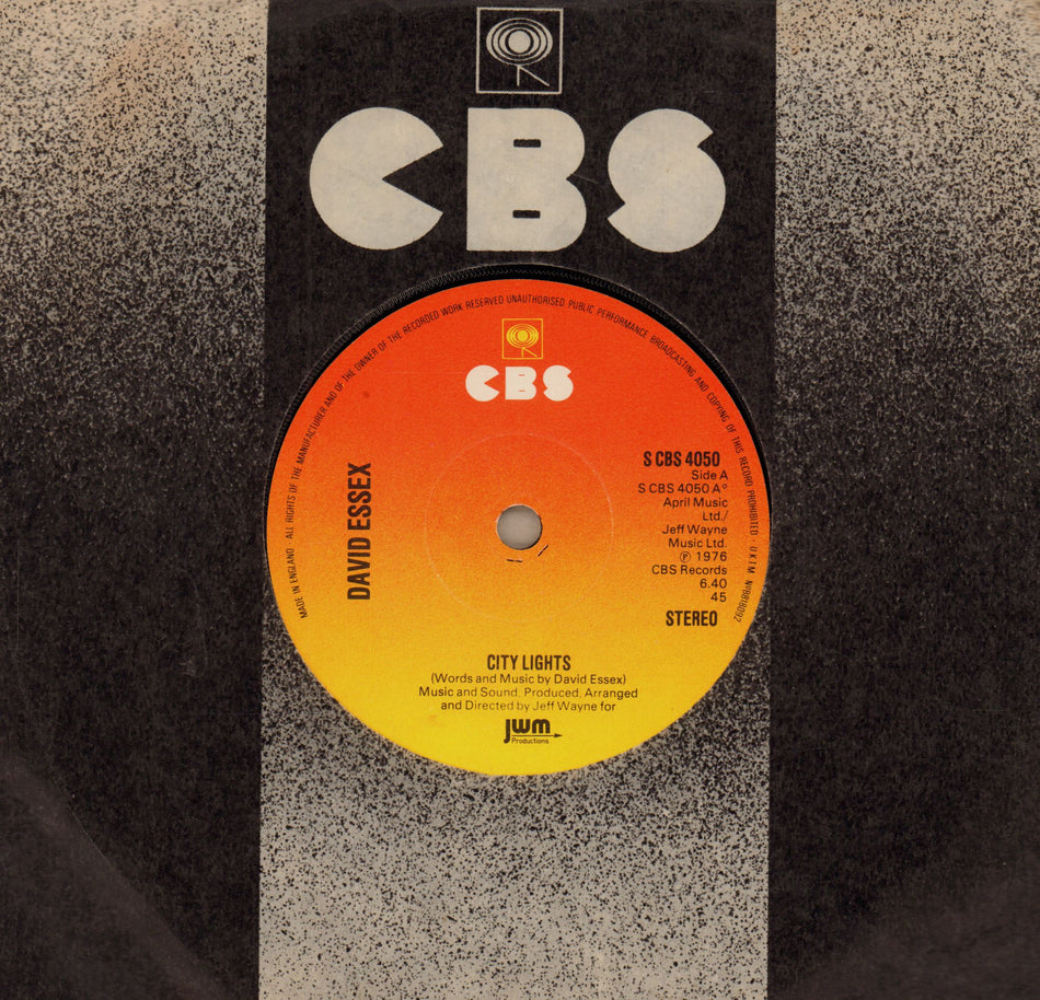 David Essex-City Lights-7" Vinyl