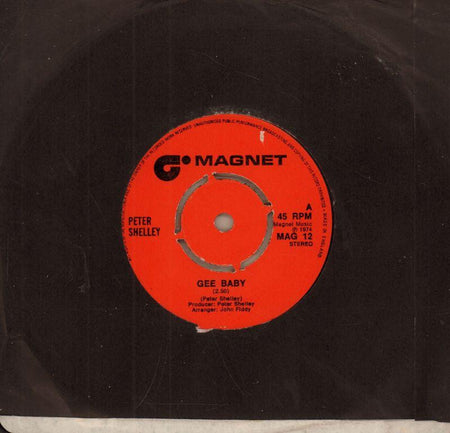 Peter Shelley-Gee Baby-7" Vinyl