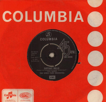 The Simon Park Orchestra-Distant Hills-7" Vinyl