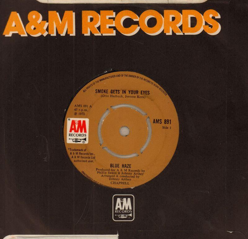 Blue Haze-Smoke Gets In Your Eyes-7" Vinyl