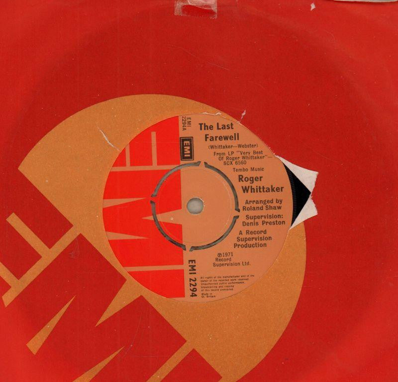 Roger Whittaker-The Last Farewell-7" Vinyl