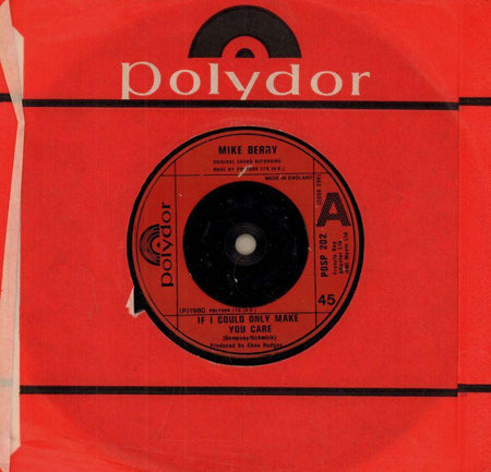 Mike Berry-If I Could Make You Care-7" Vinyl