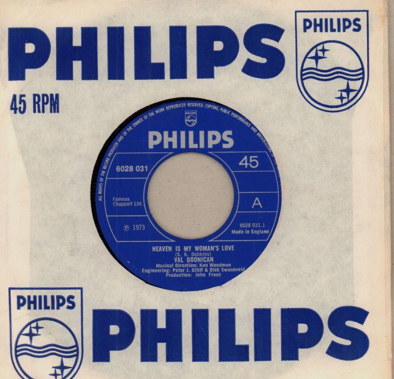 Val Doonican-Heaven Is My Woman's Love-7" Vinyl