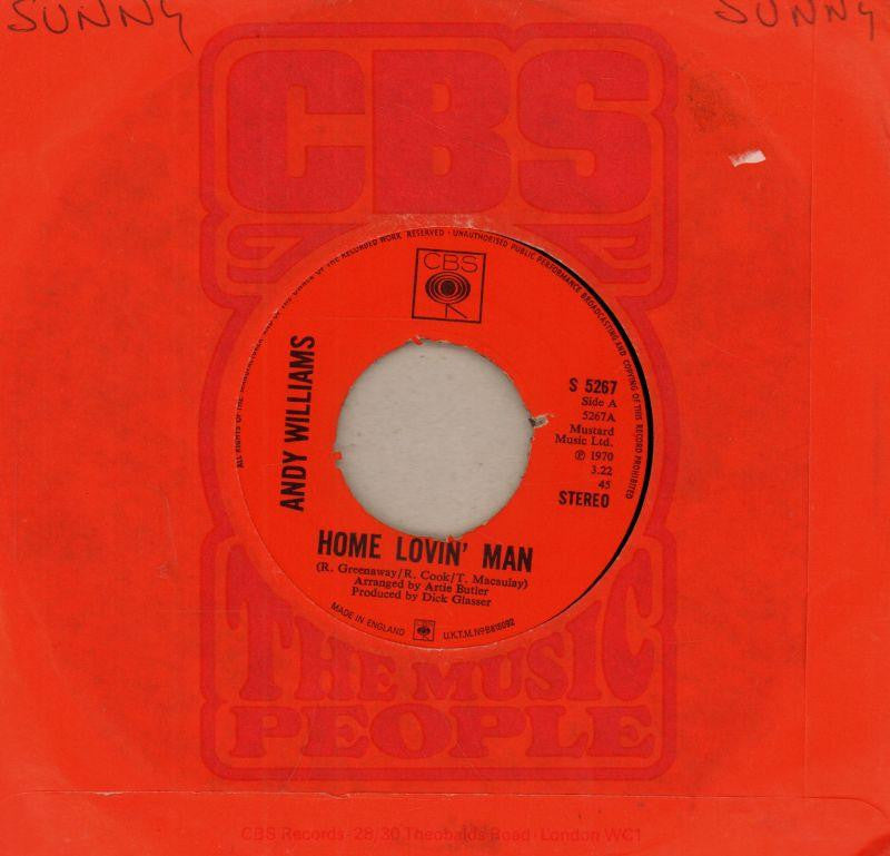Andy Williams-Home Lovin' Man-7" Vinyl