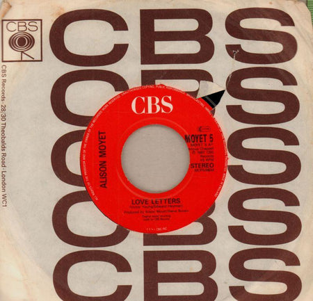 Alison Moyet-Love Letters-7" Vinyl