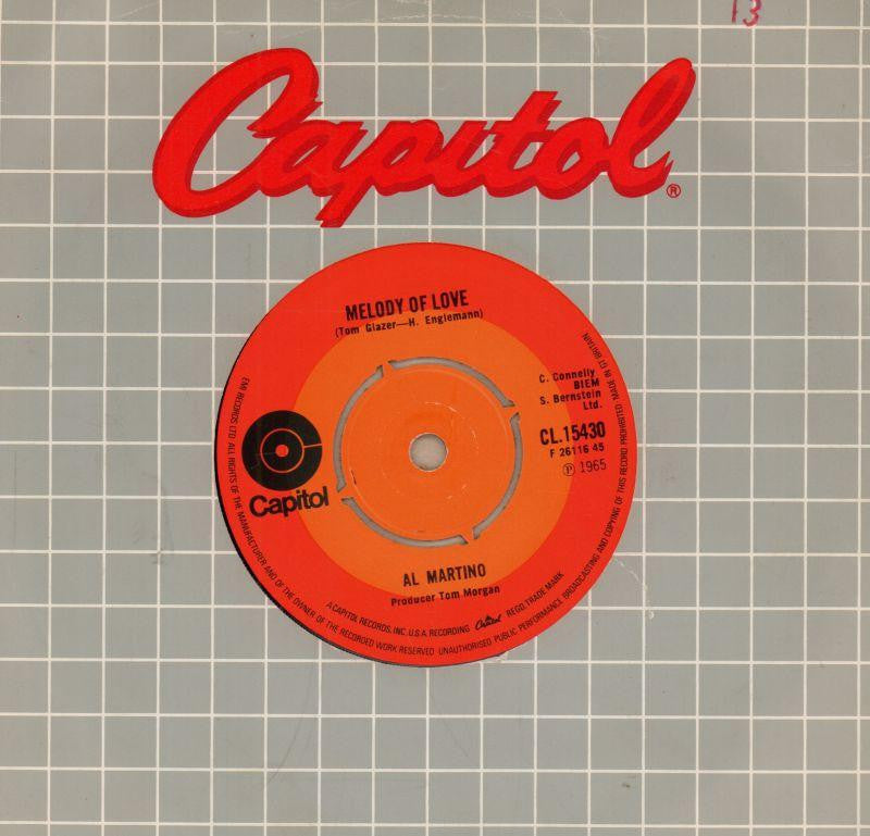 Al Martino-Melody Of Love-7" Vinyl