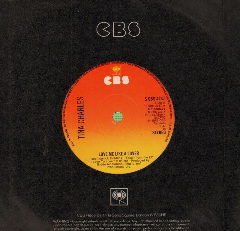Tina Charles-Love Me Like A Lover-7" Vinyl
