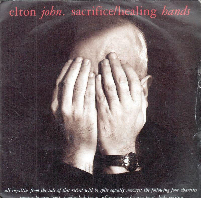 Elton John-Sacrifice-7" Vinyl P/S