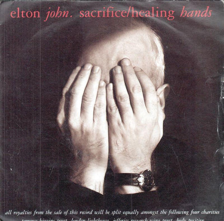Elton John-Sacrifice-7" Vinyl P/S