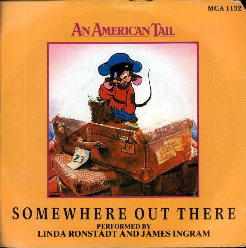 Linda Ronstadt-Somewhere Out There-7" Vinyl P/S
