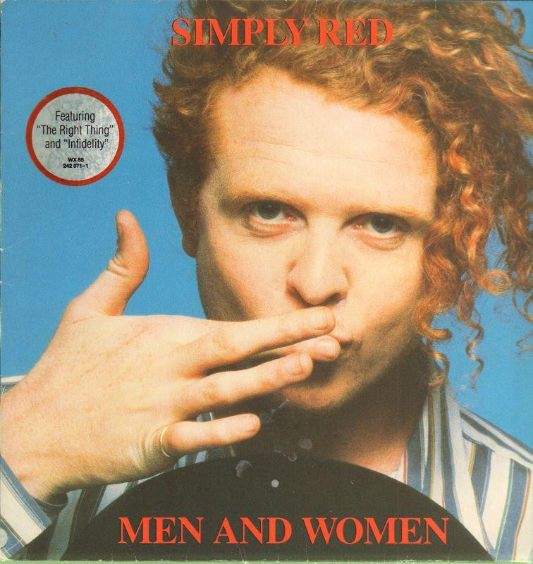 Simply Red-Men And Woman-Warner-Vinyl LP