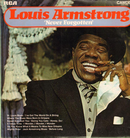 Louis Armstrong-Never Forgotten-RCA-Vinyl LP