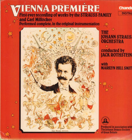 The Johann Strauss Orchestra-Vienna Premiere-Chandos-Vinyl LP