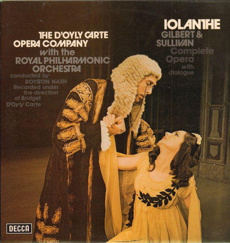 Gilbert And Sullivan-Iolanthe-Decca-2x12" Vinyl LP Gatefold