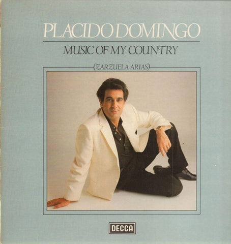 Placido Domingo-Music Of My Country-Decca-Vinyl LP
