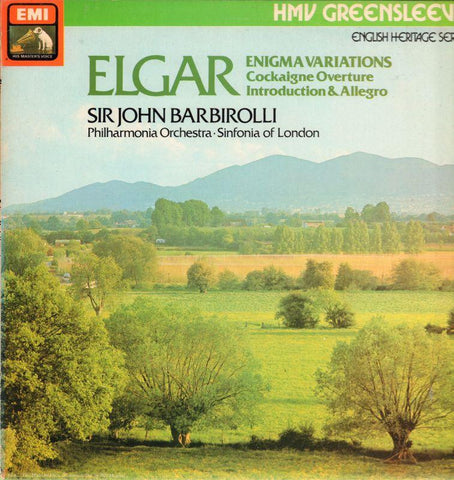 Elgar-Enigma Variations-HMV-Vinyl LP
