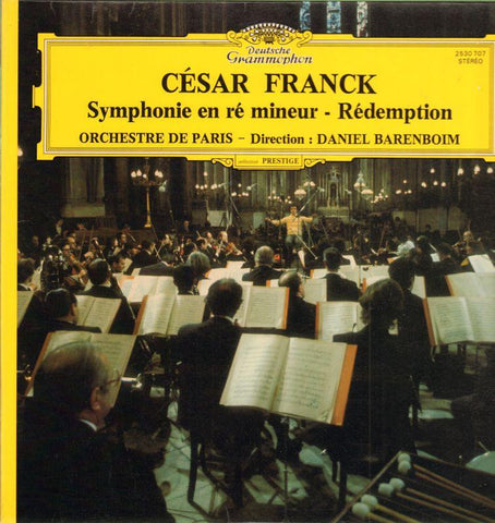 C.Franck-Symphonie En Re Mineur-Deutsche Grammophon-Vinyl LP Gatefold