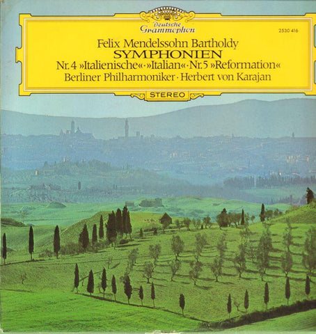 Mendelssohn-Symphony Nr.4-Deutsche Grammophon-Vinyl LP