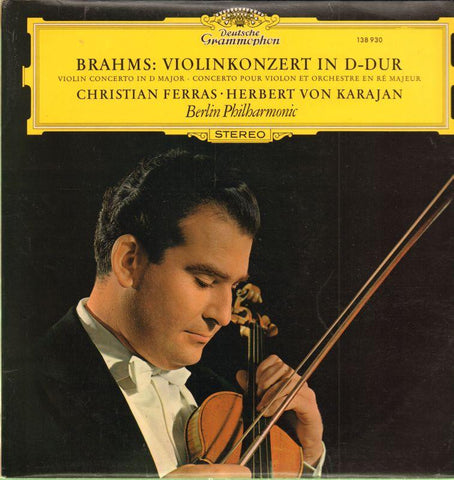 Brahms-Violinkonzert -Deutsche Grammophon-Vinyl LP