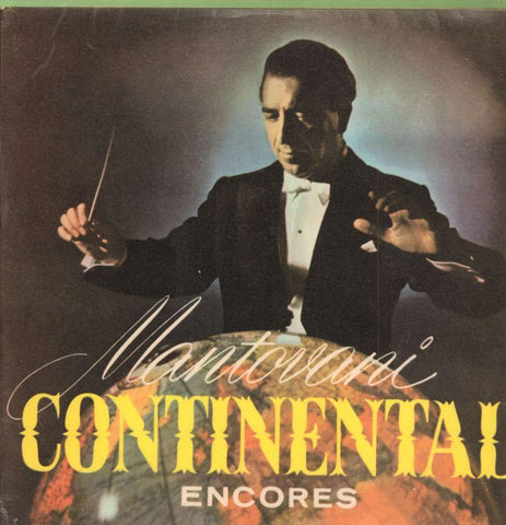 Mantovani-Continental Encores-Decca-Vinyl LP Gatefold
