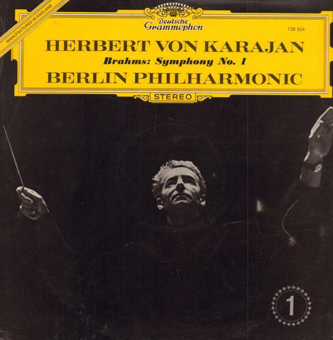 Brahms-Symphony No.1-Deutsche Grammophon-Vinyl LP