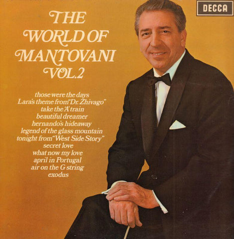 Mantovani-The World Of Vol.2-Decca-Vinyl LP