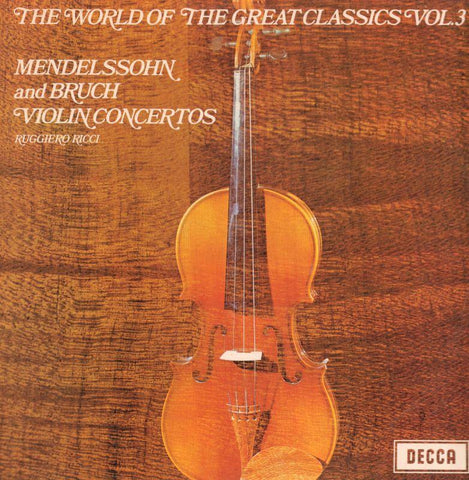 Mendelssohn-Violin Concertos-Decca-Vinyl LP